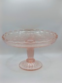 Patera na nodze Ząbkowice nr 2239 – rozalinowe szkło z okresu PRL